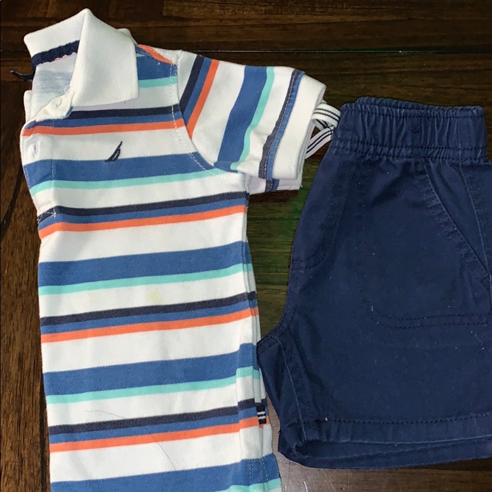 Nautica short set